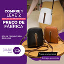 Bolsa Transversal BagLuna® | PAGUE 1 LEVE 2 + FRETE GRÁTIS (Escolha as Cores)
