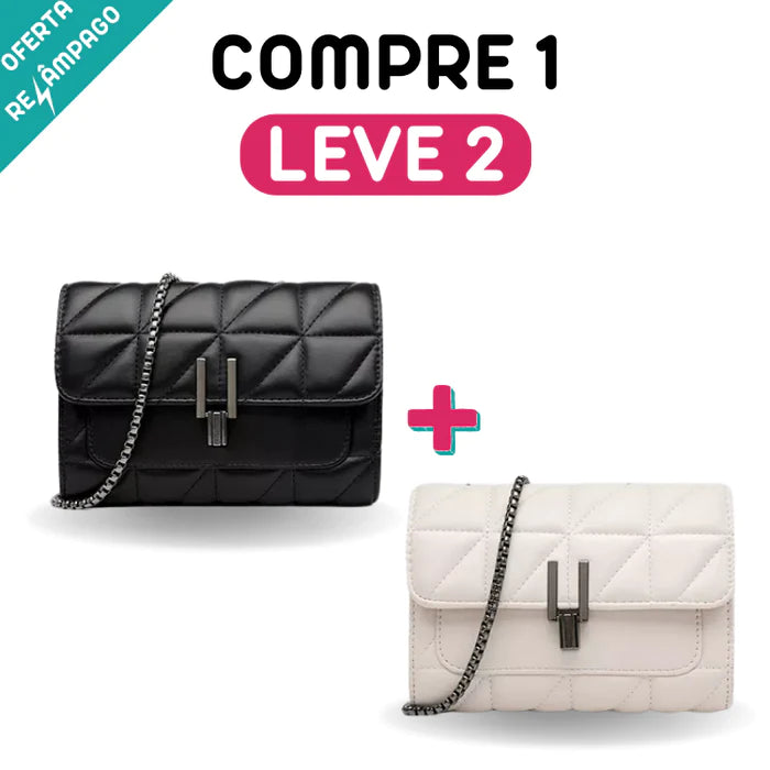 Bolsa Couro Luna York Luxuosa® - Compre 1 Leve 2