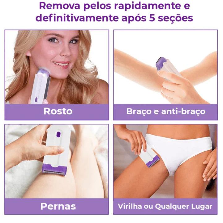 Depilador a Laser Flex Ana Hickmann® - UNIDADES GRÁTIS TESTE PARA O PÚBLICO